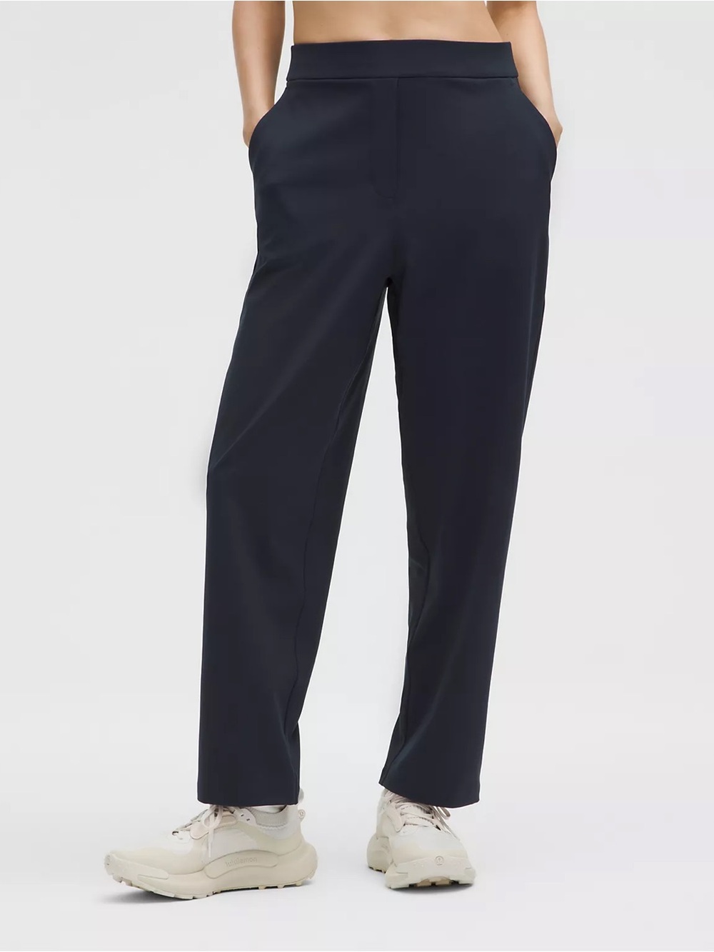 Lululemon Daydrift High-Rise Tapered Trouser Short Size Small True Navy Casual